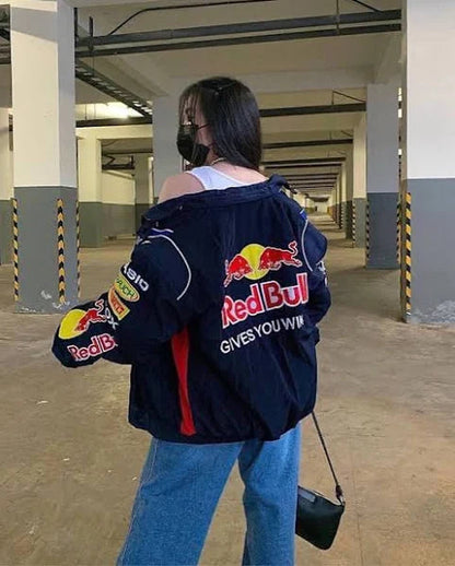 Red Bull Racing Formula 1 Jacket – Bold Streetwear Edition