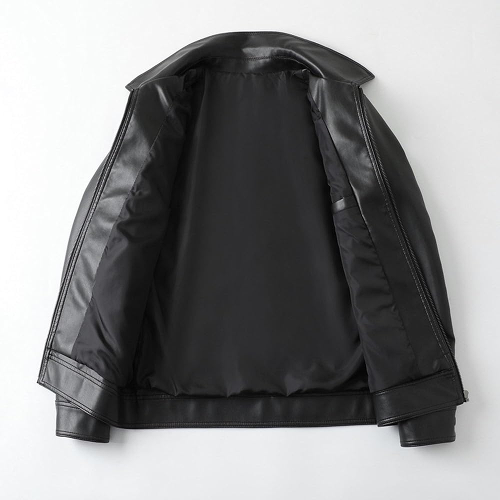 UNWEAR.IN PREMIUM BLACK BOXY LEATHER JACKET - THE ULTIMATE STREETWEAR ESSENTIAL