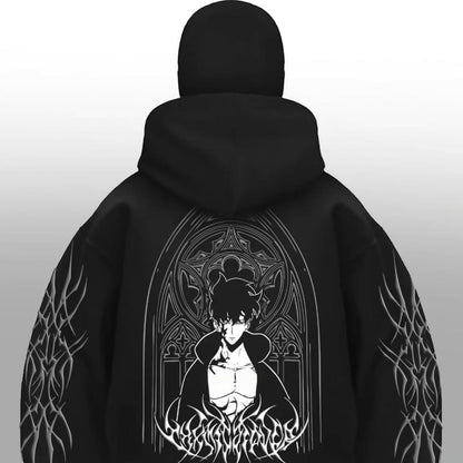 SOLO LEVELING INSPIRED JIN WOO BALACLAVA MASK WITH ZIPPER