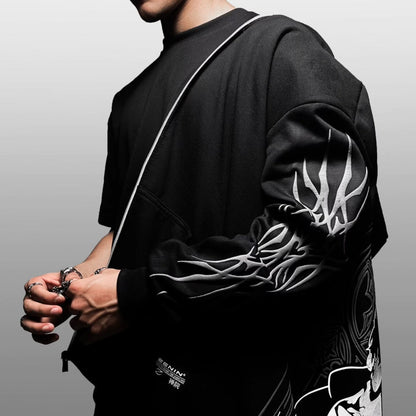 SOLO LEVELING INSPIRED JIN WOO BALACLAVA MASK WITH ZIPPER