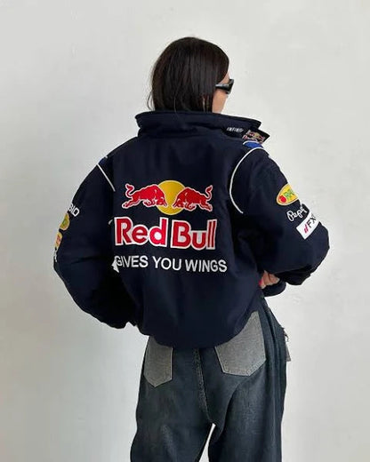 Red Bull Racing Formula 1 Jacket – Bold Streetwear Edition